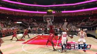 NBA 2k14 Next Gen  Heat vs 96 Bulls  Full Game  PS4 [upl. by Teodoor]