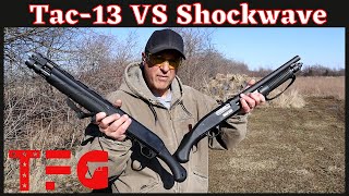 Remington Tac13 VS Mossberg 590S Shockwave  TheFirearmGuy [upl. by Oram]