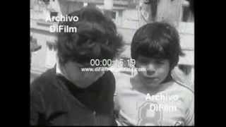 Reportaje a los hermanitos de Diego Armando Maradona 1979 [upl. by Tuddor]