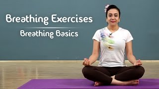 Ujjayi Pranayama  Breathing Basics  Yoga With AJ  Calm Mind amp Body  Simple Breathing Techniques [upl. by Iolanthe]