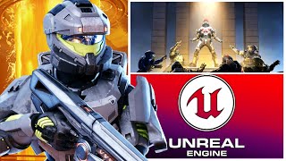 Halos Secret Future  Battle Royale Unreal Engine New Game and More [upl. by Hannavas]