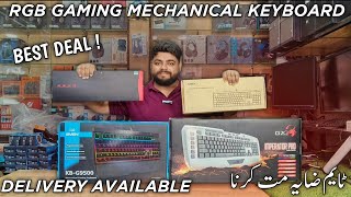 Best mechanical keyboard in budget price  RGB mechanical keyboard  Gaming keyboard in low budget [upl. by Nivloc]