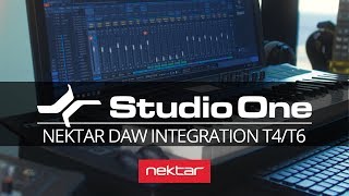 Studio One DAW Integration for Nektar Panorama T4 amp T6 [upl. by Ettenwahs607]