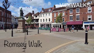 Romsey Walk on a lovely summers afternoon RO [upl. by Ahtikal]