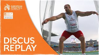 Mens Discus Final  Barcelona 2010 [upl. by Morrill543]