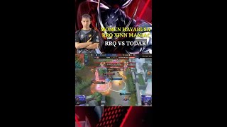 MEMON MANIAC RRQ XINN RRQ VS TODAK videoshort RRQXINN RRQHOSHI [upl. by Einal621]