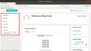 Teachers Dashboard in Moodle  English [upl. by Ahtelra]