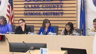 Budget shortfall superintendent search trustee vacancy and more during CCSD board meeting [upl. by Pomfrey262]