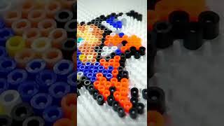 ASÍ HICE UN DIBUJO CON 10000 HAMA BEADS demasiadas piezas🥵​ artshorts shorts [upl. by Leunamnauj]