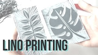 Lino Printing  Tutorial [upl. by Socin]