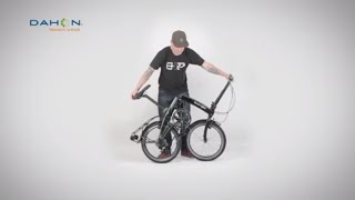 How to fold and unfold your DAHON Bike  Qix [upl. by Jamnes176]