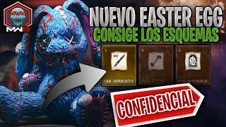 GUIA COMO COMPLETAR EL NUEVO EASTER EGG DEL ETER OSCURO ZOMBIE  NUEVOS ESQUEMAS CONFIDENCIALES [upl. by Nirrok740]