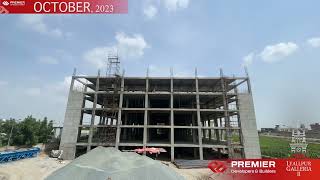 Lyallpur Galleria II Construction Development Time Lapse Till November 2023 [upl. by Engleman597]