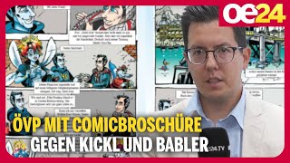 ÖVP mit Comicbroschüre gegen Kickl und Babler [upl. by Nuawtna]