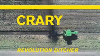 The Crary Revolution Ditcher  WITH CROSS AUGERS [upl. by Notsrik117]