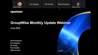 GroupWise\EM product update webinar June 2024 [upl. by Ursi]