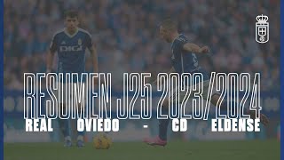 Resumen Real Oviedo CD Eldense J25 [upl. by Adalheid]