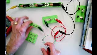 simple demo resistors in a circuit [upl. by Dumas]