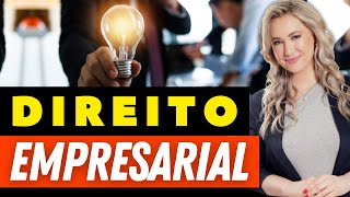 DIREITO EMPRESARIAL Resumo  Introdução Princípios e Características das Empresas [upl. by Tahpos220]