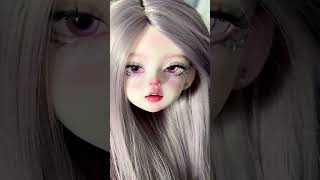 The Memories Enveloped doll creation angel artandcraft bjd barbie dollmaking painting toys [upl. by Bertine]