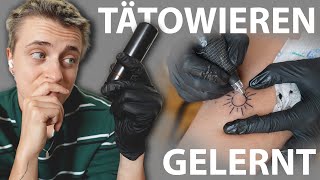 How to Tattoo Tätowieren selbst lernen 3 Tattoo Stencil Transfer  Self Tattoo [upl. by Yort351]