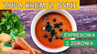 Prosty i szybki krem zupa z dyni 🎃Hokkaido🎃 [upl. by Nomled]