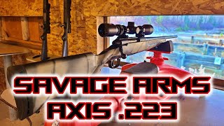 Savage Arms Axis 223 Rifle Review [upl. by Karin513]