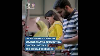 Robotics in Electrical Engineering  Habib University  Undergraduate Admissions 2023 [upl. by Airbma]