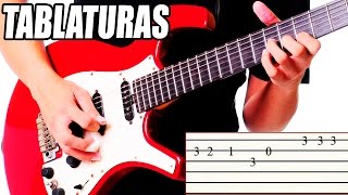 Aprende Como Leer Tablaturas de Guitarra Eléctrica en 3 minutos Curso de guitarra fácil TCDG [upl. by Anaahs]