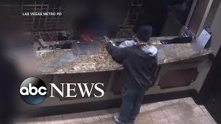 New surveillance video released in Bellagio casino heist [upl. by Radmen958]