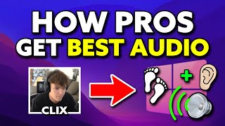 How PROS Get BETTER Audio In Fortnite Sound Tweaks [upl. by Ayk]