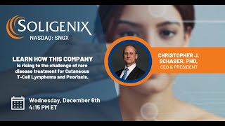 Unlock Investment Insights RedChip Investor Group Call featuring Soligenix NASDAQ SNGX [upl. by Lynnelle871]