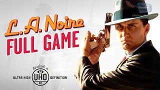 LA Noire  Full Game Walkthrough in 4K [upl. by Ynattir]