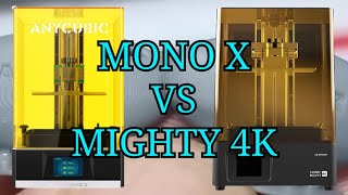 Anycubic Photon Mono X VS Phrozen Sonic Mighty 4k [upl. by Notecnirp]