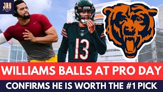 Caleb Williams IMPRESSES Bears NFL at Pro Day Highlights and more [upl. by Elbon]