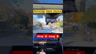 Driving Test Fails  driving tips tipsandtricks cardriving [upl. by Eirrej]