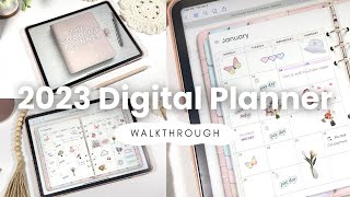 The BEST Digital Planner for 2023 How to set up in GoodNotes for beginners [upl. by Milty]