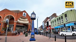 Stoke City Centre  Stoke on Trent  Walk  4K [upl. by Pearce815]