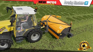 FS22  ELHO TR300 windrower  Farming Simulator 22 New Mods Review 2K 60Hz [upl. by Ittap]