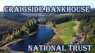 Craigside Bankhouse National Trust DJI mini2 Drone video Northumberland flywithmeUK [upl. by Skylar]