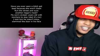 EMINEM SPAZZED D12  AMERICAN PSYCHO REACTION [upl. by Dranrev689]