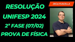 Resolução da Prova de Física da 2ª Fase da Unifesp 070224 [upl. by Misak959]