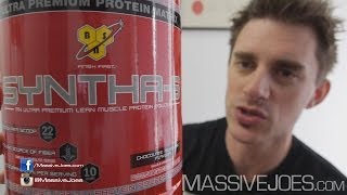 BSN Syntha6 Meal Replacement Protein Powder Review  MassiveJoescom RAW REVIEW Syntha6 Six [upl. by Cesya]