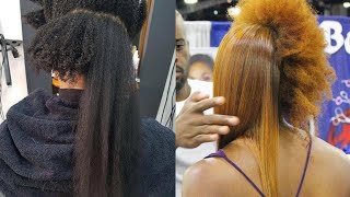 Amazing Healthy 4c Shrinkage HairWhat Is Natural Hair Shrinkage [upl. by Acenes]