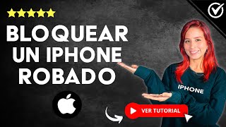 Cómo BLOQUEAR un IPHONE ROBADO  🚨 Reporta el IMEI 🚨 [upl. by Anicart]