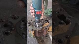 Valve grinding engineering mechancial machine youtube search automobile workshop engineering [upl. by Ahsiyk]