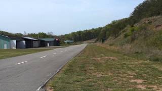 N6466E Low takeoff Mallory Airport WV12 [upl. by Annirtak]