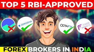 Top 5 RBIApproved Forex Brokers in INDIA [upl. by Gelya143]