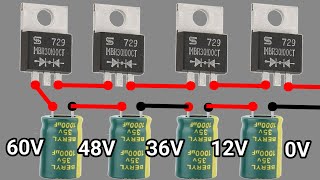 Top 2 Dual 220V TO 12V Battery Charger Circuits Anyone Can Make in 2024 [upl. by Arbma]