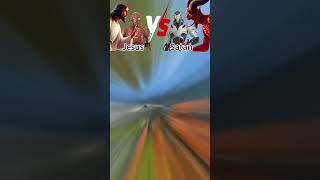 Jesus vs Satan god viral jesus foryou christ deus [upl. by Neelrak]